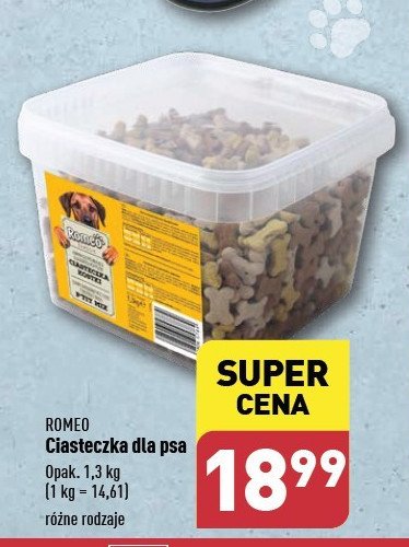Ciastka dla psa p'tit mix Romeo (karma) promocja