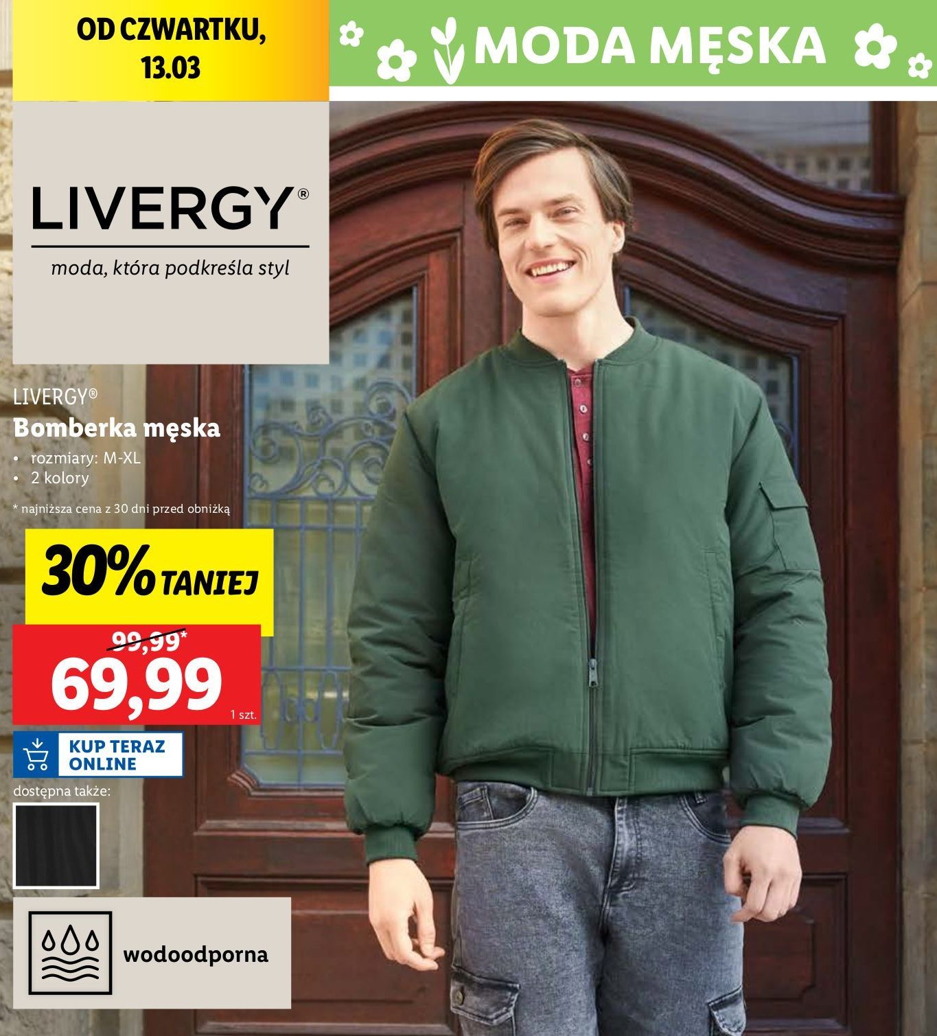 Bomberka męska m-xl Livergy promocja