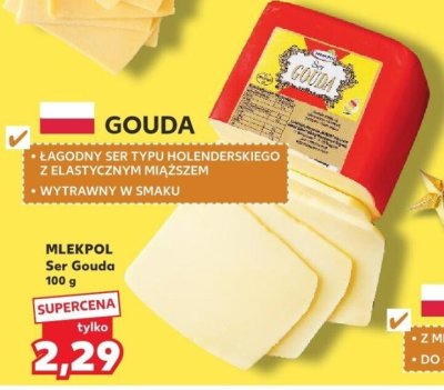Ser Gouda 100 g promocja w Kaufland