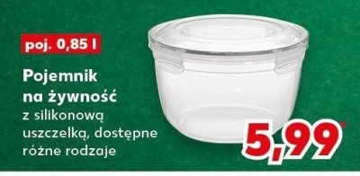 Pojemnik na żywność SPICE & SOUL® z silikonową uszczelką, dostępne różne rozmiary promocja w Kaufland