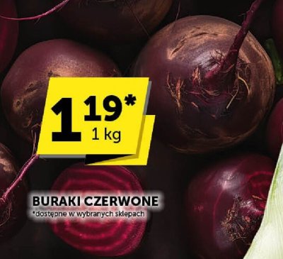 Buraki czerwone promocja w Euro Sklep