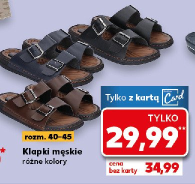 Klapki męskie 40-45 promocja