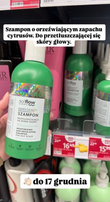 Szampon so!flow Scalp Control nawilżająco-regulujący do przetłuszczającej się skóry głowy promocja w Rossmann