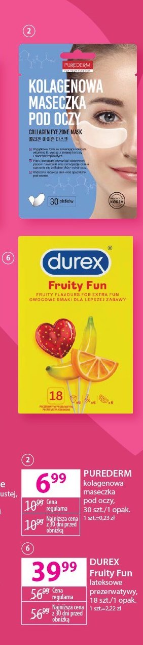 Prezerwatywy Durex fruity fun promocja