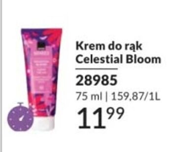 Krem do rąk Celestial Bloom Senses promocja w AVON