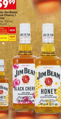 Likier Jim Beam Black Honey promocja w Biedronka