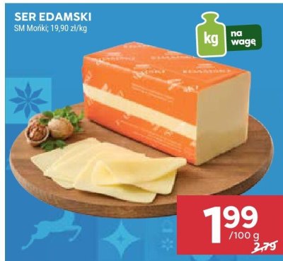 Ser Edamski SM Morki promocja w Stokrotka