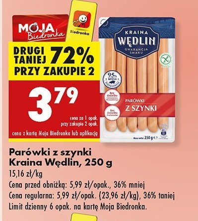 Par贸wki z szynki Kraina w臋dlin promocja