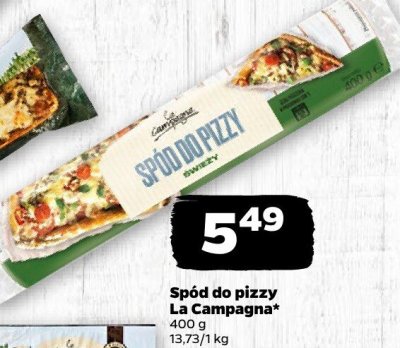 Spód do pizzy 400 g promocja w Netto