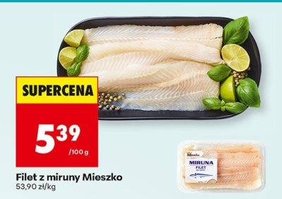 Filet z miruny Mieszko promocja w Biedronka