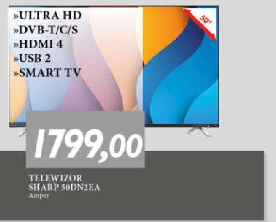 Telewizor 50dn2ea Sharp promocja