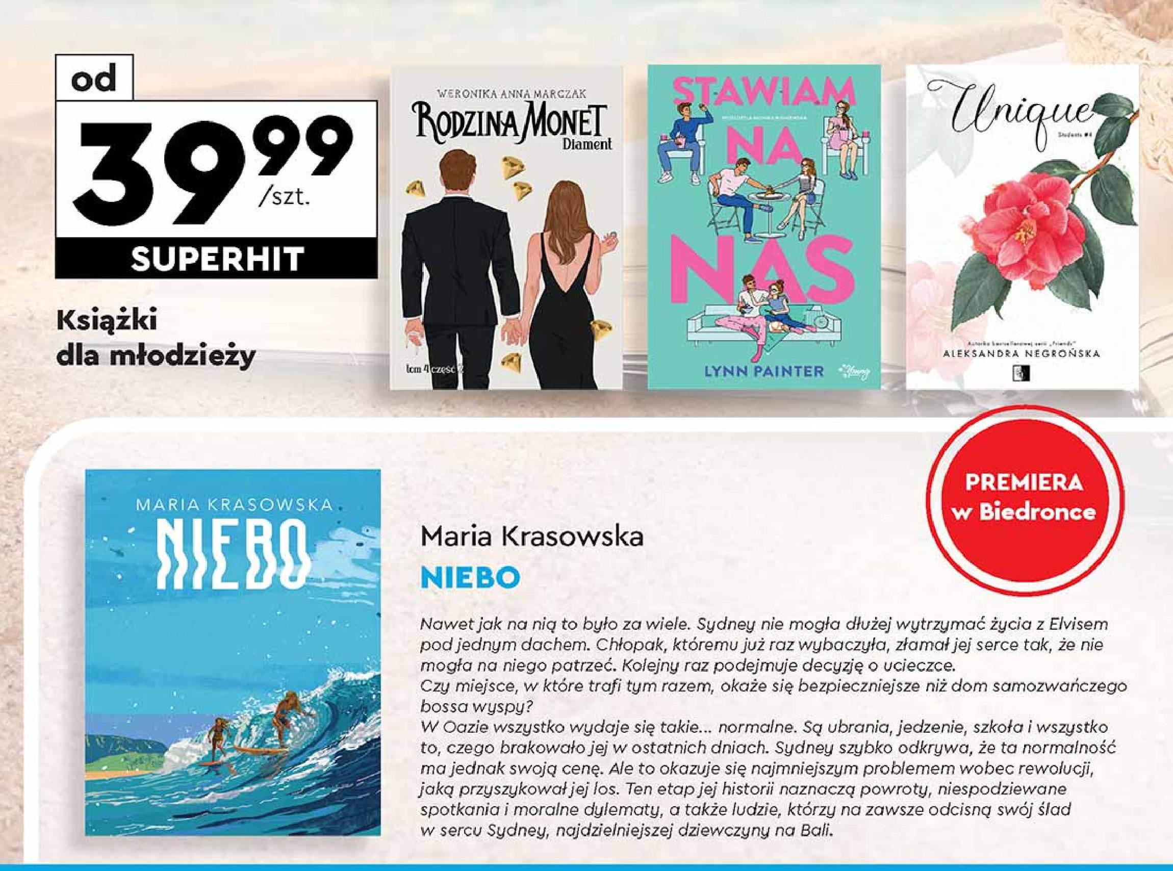 Maria krasowska "niebo" promocja