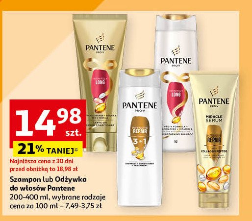 Szampon do włosów long black Pantene pro-v promocja