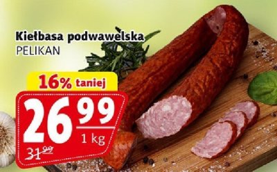 Kiełbasa podwawelska PELIKAN promocja w Prim Market