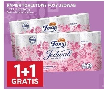 Papier toaletowy Foxy Jedwab promocja w Stokrotka
