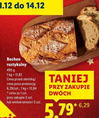 Chleb promocja w Lidl