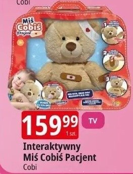 Interaktywny Miś Cobiś Pacjent promocja w Leclerc