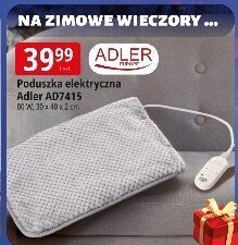 Poduszka elektryczna Adler AD7415 promocja w Leclerc