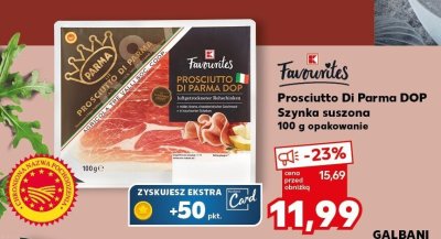 Prosciutto Di Parma DOP Szynka suszona promocja w Kaufland
