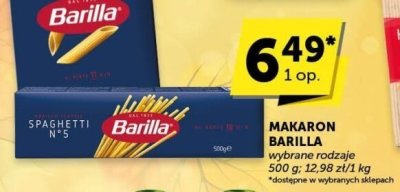 Makaron Barilla promocja w ABC