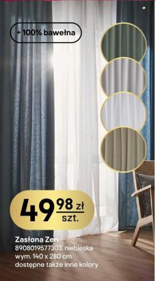 Zasłona Zen promocja w Castorama