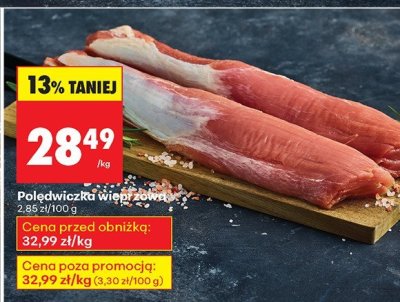 Polędwiczka wieprzowa promocja w Biedronka