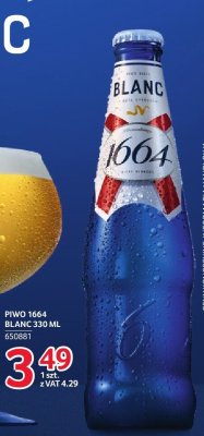 Piwo 1664 Blanc 330 ML promocja w Selgros