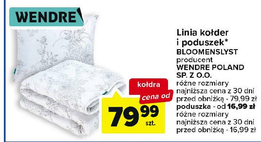 Poduszka bloomenslyst 50 x 60 cm Wendre promocja