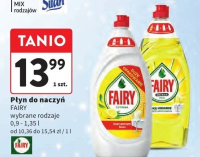 Płyn do naczyń Fairy promocja w Intermarche