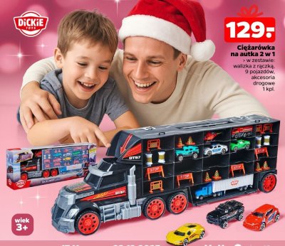 Ciężarówka na autka 2w1 promocja w Netto