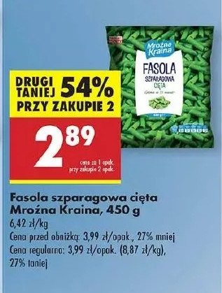 Fasola szparagowa Mroźna kraina promocja