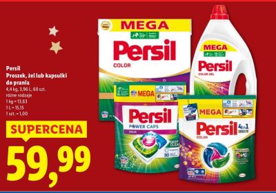 Proszek do prania, różne rodzaje promocja w Lidl