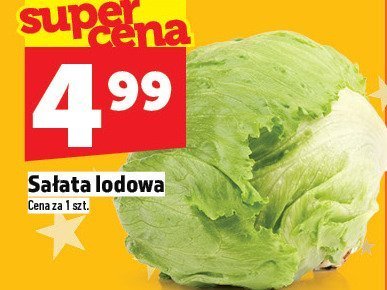 Sałata lodowa promocja w TOPAZ