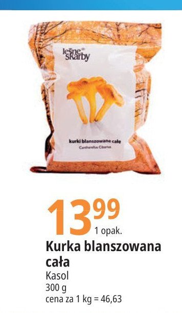 Kurka blanszowana cała Leśne skarby promocja w Netto