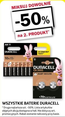 Baterie Duracell wszystkie rodzaje promocja w Selgros
