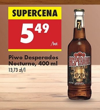 Piwo Desperados Nocturno promocja