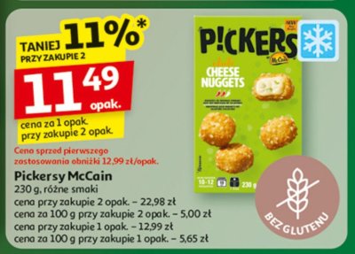 Pickersy McCain promocja w Auchan