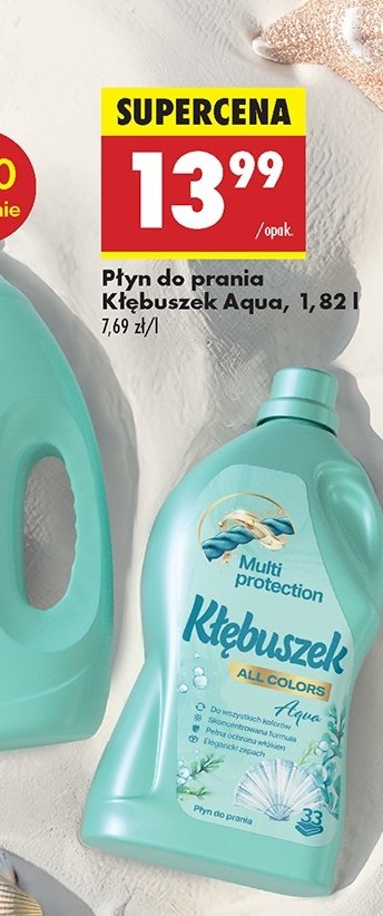 Płyn do prania aqua Kłębuszek promocja