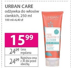 Od偶ywka do w艂os贸w cienkich Urban care promocja