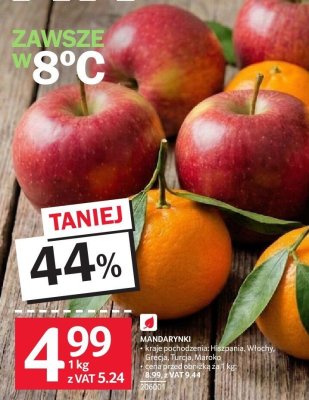 Mandarynki promocja w Selgros