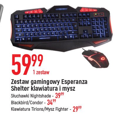 S艂uchawki blackbird Esperanza promocja