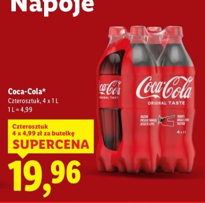 Napój promocja w Lidl