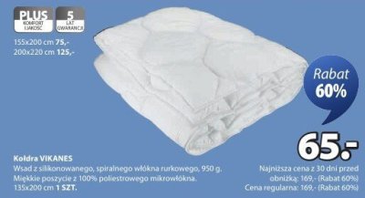 Kołdra VIKANES promocja w Jysk