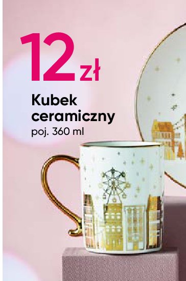 Kubek ceramiczny 360 ml promocja