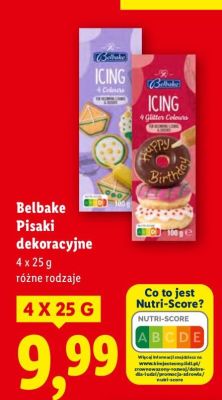 Pisaki dekoracyjne Belbake Icing różne rodzaje promocja w Lidl