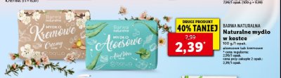 Mydło aloesowe Barwa naturalna promocja