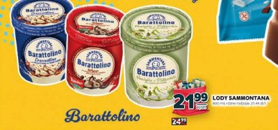 Lody Barattolino promocja w Stokrotka