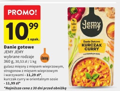 Danie gotowe JEMY JEMY promocja w Intermarche