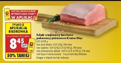 Schab wieprzowy bez ko艣ci Kraina mi臋sa promocja
