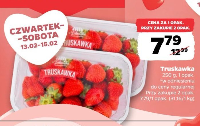 Truskawki Z ZIELENIAKA NETTO promocja